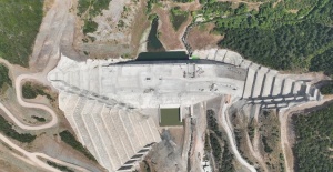 BURSA KARACABEY GÖLECİK BARAJI ÇALIŞMALARI DEVAM EDİYOR