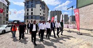 TOKİ Başkanı Sungur, Karabük'te incelemelerde bulundu