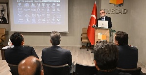 BTSO Yönetim Kurulu Başkanı İbrahim Burkay İMSİAD Üyeleri ile Buluştu