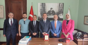 TURİST REHBERLERİ BİRLİĞİ GENEL BAŞKANI KENTİMİZİ ZİYARET ETTİ