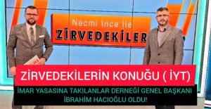 ZİRVEDEKİLER programının bu haftaki konuğu İBRAHİM HACIOĞLU oldu!