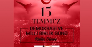 15 TEMMUZ DEMOKRASİ VE MİLLİ BİRLİK GÜNÜ KUTLU OLSUN!