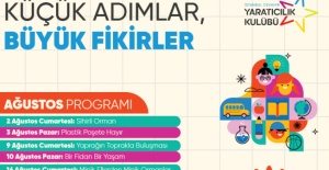 DOĞAYLA İÇ İÇE BİR AĞUSTOS YARATICILIK KULÜBÜ’NDE!