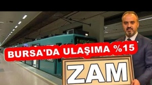 BURSA'DAKİ ULAŞIM ZAMINI DEĞERLENDİRDİK