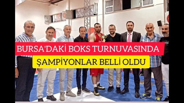 Bursa'daki Kafkas Boks Kupası'ndaki Şampiyonlar Belli Oldu
