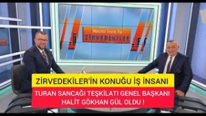 KRT'DE NECMİ İNCE İLE ZİRVEDEKİLER KONUĞU TURAN SANCAĞI TEŞKİLATI GENEL BAŞKANI H. GÖKHAN GÜL OLDU!